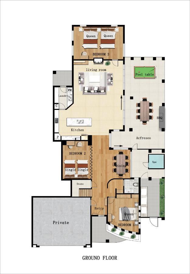 Luxury 7Brm Entire House Lakeview Blackswans Wifi Bbq Resort ポイント・クック エクステリア 写真